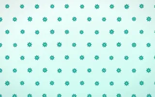 Teal Daisies — light teal and white floral background