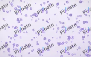 Wisteria Daisies Dense III — light purple and white floral background, variation III