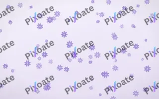 Wisteria Daisies II — light purple and white floral background, variation II