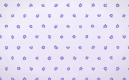 Wisteria Daisies Tiled — light purple and white floral background