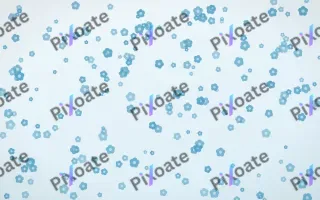Arctic Frost Blooms Dense III — light blue and white floral background, variation III