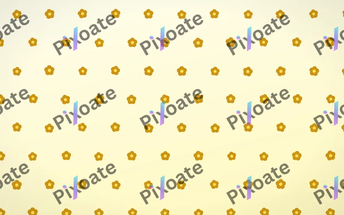 Butter Blooms — light brown, gold and white floral background