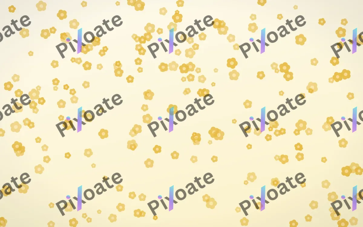 Buttercream Blooms Dense — light gold, yellow and white floral background