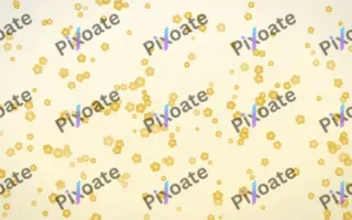 Buttercream Blooms Dense II — light gold, yellow and white floral background, variation II