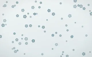 Coastal Fog Blooms III — light blue and white floral background, variation III
