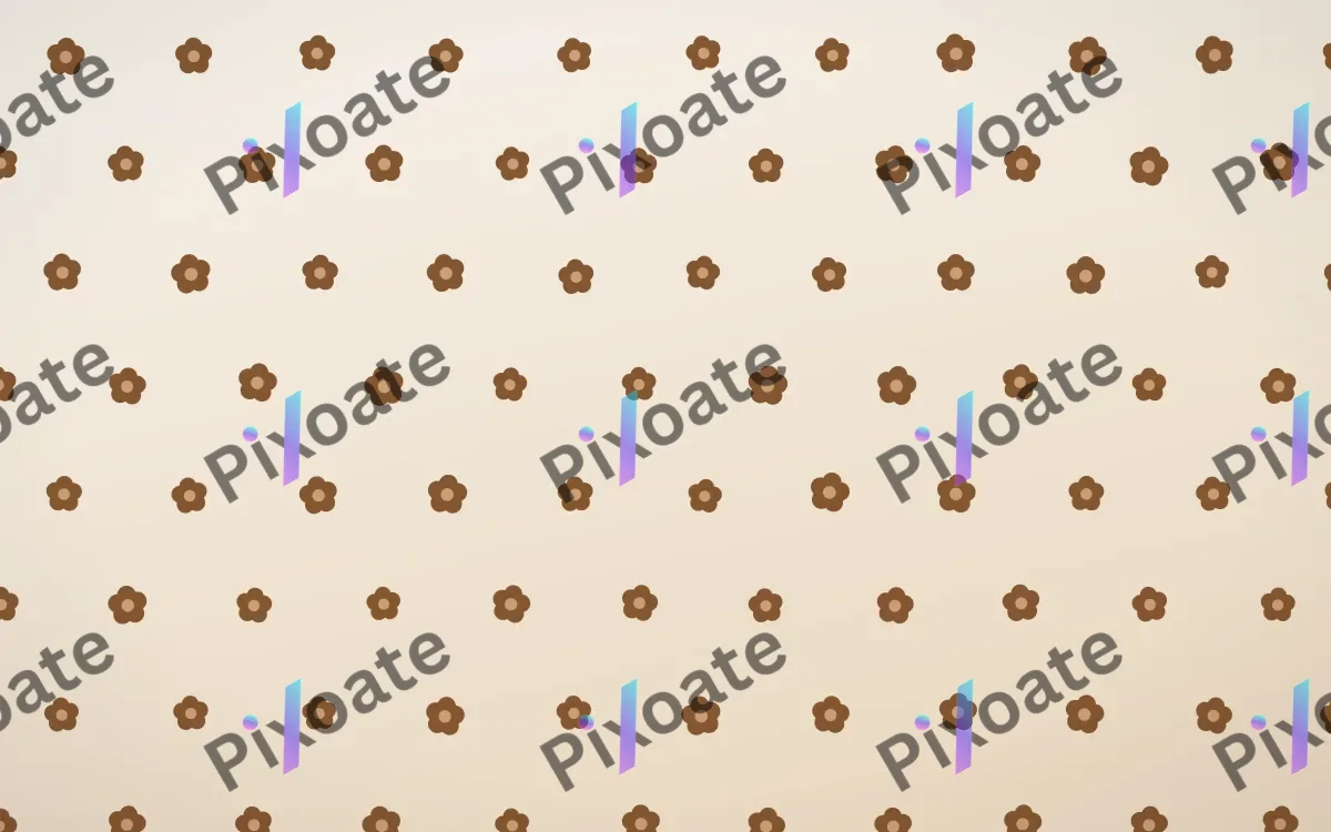 Cocoa Blooms Cocoa Blooms — light brown, orange and white floral background