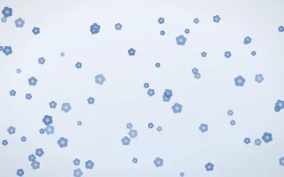 Denim Day Blooms II — light blue and white floral background, variation II