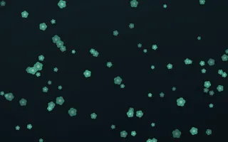 Midnight Garden Blooms — dark green and black floral background