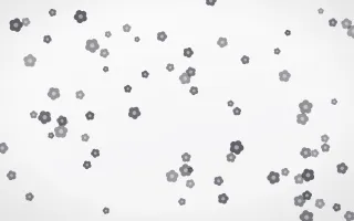 Mono Blooms — light grey and white floral background