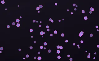 Neon Noir Blooms — dark purple, teal and black floral background