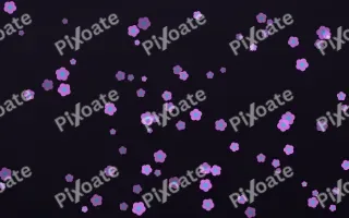 Neon Noir Blooms — dark purple, teal and black floral background