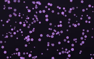Neon Noir Blooms Dense — dark purple, teal and black floral background
