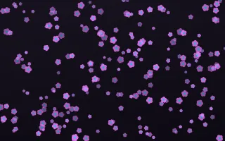 Neon Noir Blooms Dense II — dark purple, teal and black floral background, variation II