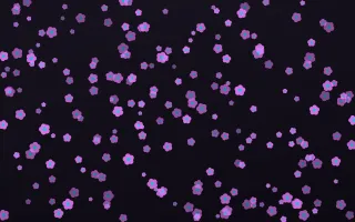 Neon Noir Blooms Dense III — dark purple, teal and black floral background, variation III