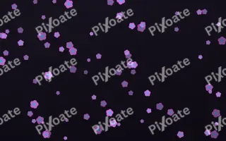 Neon Noir Blooms II — dark purple, teal and black floral background, variation II