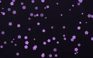 Neon Noir Blooms III — dark purple, teal and black floral background, variation III