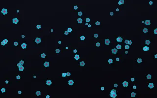 Neonline Blooms — dark teal, pink and black floral background