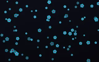Neonline Blooms II — dark teal, pink and black floral background, variation II