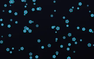 Neonline Blooms III — dark teal, pink and black floral background, variation III