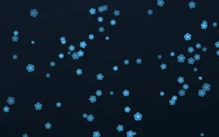 Ocean Ink Blooms — dark blue floral background