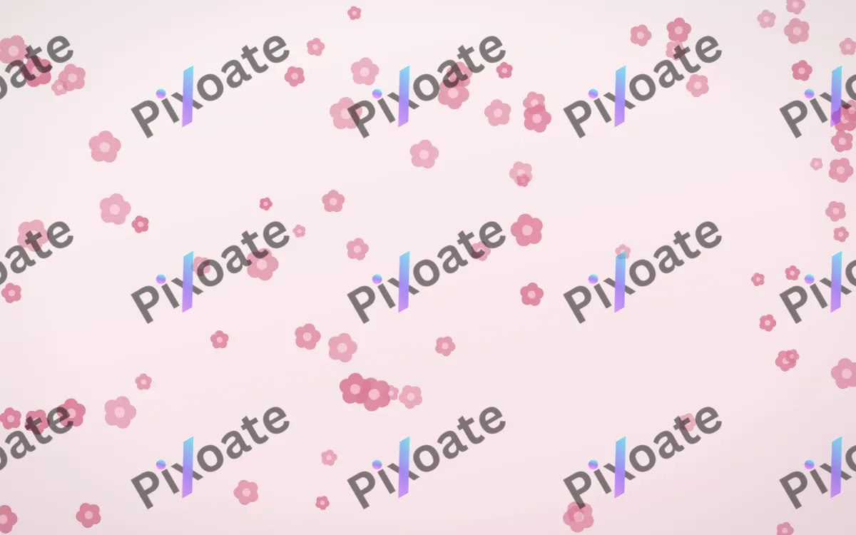 Rosewater Blooms — light pink and white floral background