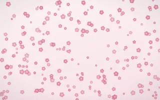 Rosewater Blooms Dense — light pink and white floral background