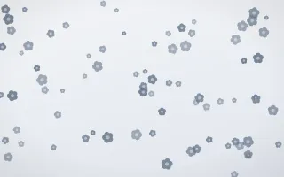 Slate Mist Blooms II — light blue and white floral background, variation II