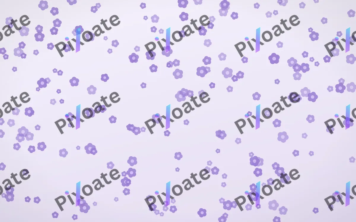 Wisteria Blooms Dense — light purple and white floral background