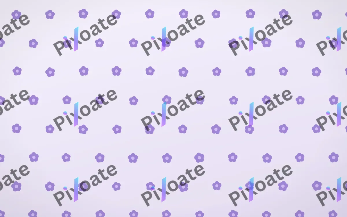 Wisteria Blooms Tiled — light purple and white floral background