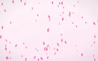 Blush Leaves II Blush Leaves II — light pink and white floral background, variation II