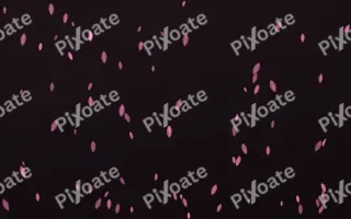Flamingo Noir Leaves — dark pink and black floral background