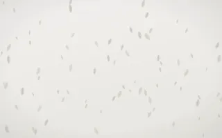 Fogline Leaves — light grey, orange and white floral background