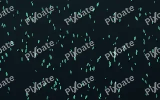 Midnight Garden Leaves Dense II — dark green and black floral background, variation II