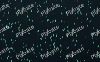 Midnight Garden Leaves Dense III — dark green and black floral background, variation III