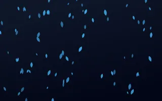 Midnight Leaves II Midnight Leaves II — dark blue floral background, variation II