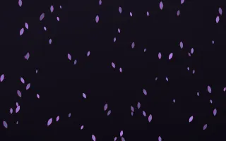 Neon Noir Leaves — dark purple, teal and black floral background