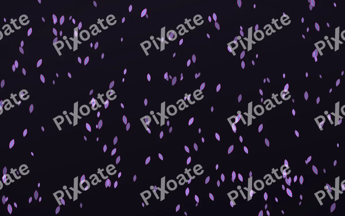 Neon Noir Leaves Dense — dark purple, teal and black floral background
