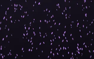 Neon Noir Leaves Dense — dark purple, teal and black floral background