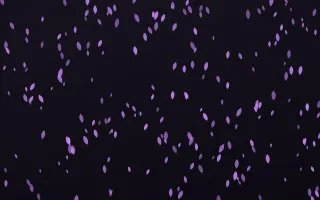 Neon Noir Leaves Dense II — dark purple, teal and black floral background, variation II