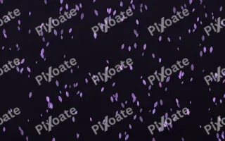 Neon Noir Leaves Dense II — dark purple, teal and black floral background, variation II