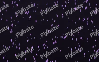 Neon Noir Leaves Dense III — dark purple, teal and black floral background, variation III