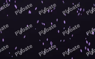 Neon Noir Leaves II — dark purple, teal and black floral background, variation II