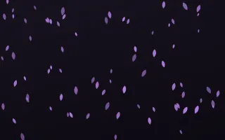 Neon Noir Leaves III — dark purple, teal and black floral background, variation III