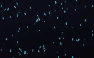 Neonline Leaves II — dark teal, pink and black floral background, variation II