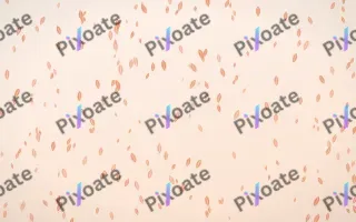 Peach Fuzz Leaves Dense III — light orange and white floral background, variation III
