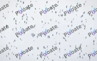 Slate Mist Leaves Dense II — light blue and white floral background, variation II