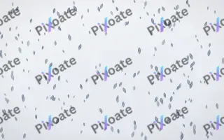 Slate Mist Leaves Dense III — light blue and white floral background, variation III