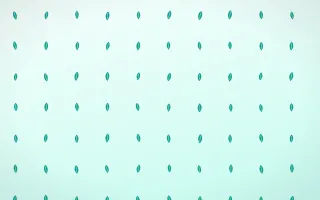 Teal Leaves — light teal and white floral background