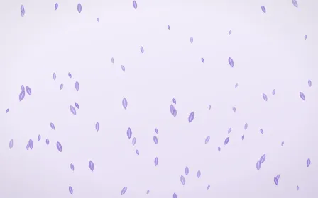 Wisteria Leaves — light purple and white floral background