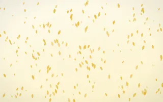 Buttercream Petals Dense III — light gold, yellow and white floral background, variation III